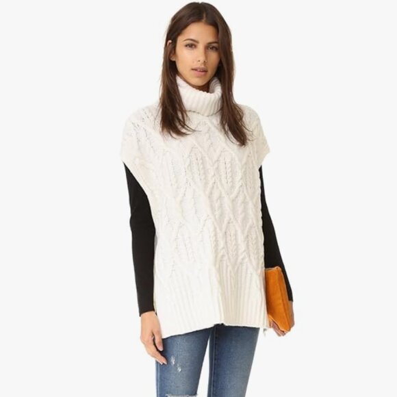 Theory Cable Knit Turtleneck Vest - Brand New! - Picture 3 of 8